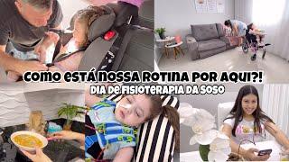 Como está nossa rotina por aqui?! | Soso indo pra fisioterapia | fiz uma sopa deliciosa