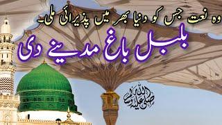 Ni Bulbul Bagh Madiny Di An | Best Natt 2022 |نیا کلام سن کر مزہ آجائے گا Emotional Natt | Islamice