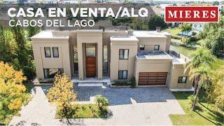 Mieres Propiedades - Casa en Venta/Alquiler Cabos del Lago - Nordelta