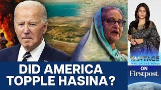 Sheikh Hasina Blames US for Ouster in Leaked Speech | Vantage with Palki Sharma