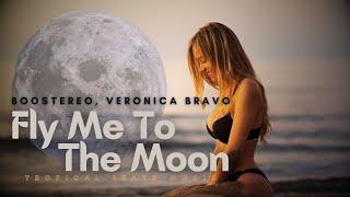 Fly Me To The Moon - Boostereo, Veronica Bravo #visualizer #remix