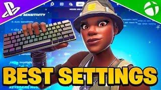 *NEW* Best Keyboard SETTINGS + Sensitivity In Chapter 2 Remix (Fortnite Tutorial)