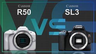 Canon EOS R50 vs Canon EOS Rebel SL3 / 250D / Kiss X10