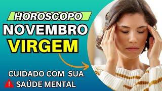 Horóscopo de NOVEMBRO Signo VIRGEM - Como Será o Mês de Novembro para VIRGEM?