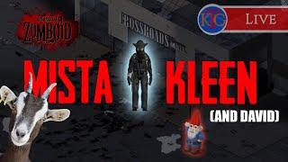 Mista Kleen's New Base Plans! - Project Zomboid [LIVE] #projectzomboid  #build42