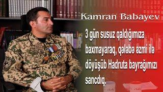 Kamran Babayev: Hadrutda ilk yediyim nar olub