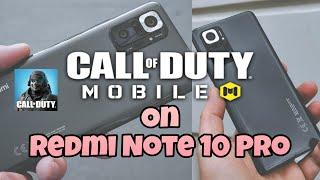 Xiaomi Redmi Note 10 Pro Call Of Duty Mobile Gameplay 2023