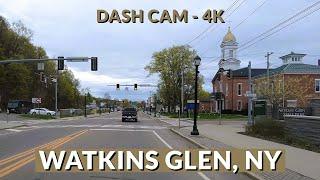 Watkins Glen Drive in 4K | Scenic New York Road Trip Experience