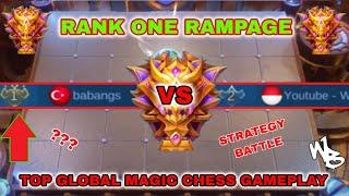 TAKING BACK RANK 1 GLOBAL - VS BABANGS - BEST MAGIC CHESS SYNERGY - Mobile Legends Bang Bang