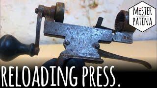 Rusty Crimp Press Restoration - Tool Restoration | Mister Patina