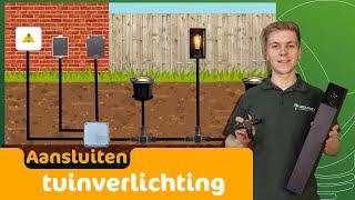 Tuinverlichting aansluiten? | Erg eenvoudig | bekijk de mogelijkheden | LedLoket legt uit!