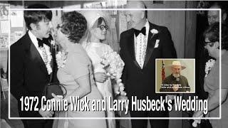 1972 Connies Husbeck's Wedding B&W