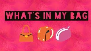 Whats in my Bag?? Unfiltered!