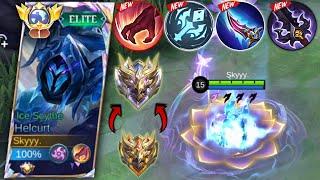 HELCURT GLOBAL TUTORIAL TO RANK UP FASTER ( HELCURT NEW BEST DAMAGE BUILD 2024 ) MLBB