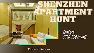 Fully Furnished Apartments in Shenzhen ($300-$500/month)