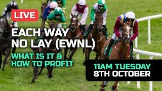  [LIVE] Each Way No Lay (EWNL) Betting Strategy | OUTPLAYED.com