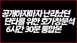 단타 호가창 분석은 이영상으로 마무리합니다.
