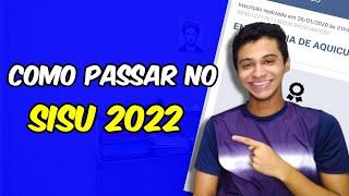 Como passar no Sisu | Sisu 2022 | Vitor Soline
