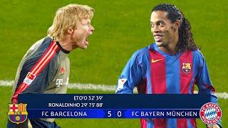 Oliver Kahn will never forget this humiliating performance by Ronaldinho