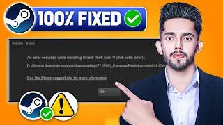 [UPDATED 2024] How to Fix Disk Write Error (Steam)