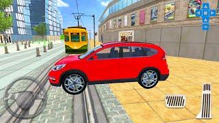 City SUVs Driver Simulator #16 - Driving On Roofs and Train Rails - Android Gameplay