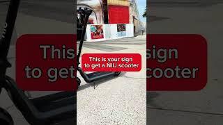 This is Your Sign to Get a Niu Scooter! #Short #NIUMobility #Scooter