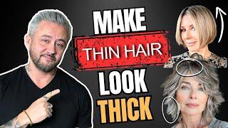 5 Hairstyles That TRANSFORM THIN HAIR TO THICK!