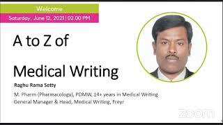 A to Z Medical Writing: A Prospective Career Option for Pharmacy Professionals