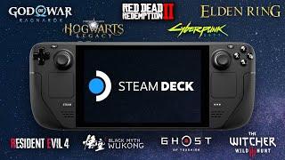 Steam Deck LCD SteamOS 3.6 - 10+ GAMES TESTED!