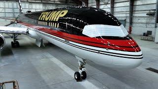 Landlocked Aviation TRUMP N757AF Refinishing