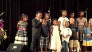 Greater Love Tabernacle Children's Choir soloist Jaheem Toombs