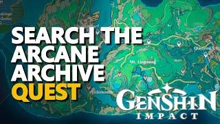 Search the Arcane Archive Genshin Impact