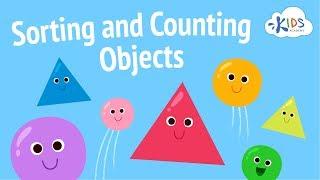 Sorting Objects and Counting for Kids | Sorting Games for Preschool & Kindergarten | Kids Academy