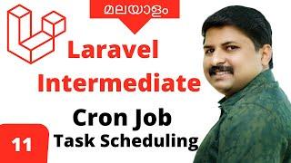 Laravel Malayalam Tutorial - Cron Job -Task Scheduling  -[2022]