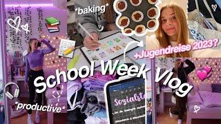 School Week Vlog!*productive* +Jugendreise 2023? | kathie