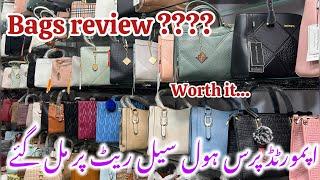 Imported Hand bags in whole sale market rawalpindi 2024,glamour it