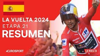 SE CORONA CAMPEÓN DE LA VUELTA!  | La Vuelta a España - Resumen Etapa 21 | Eurosport Cycling