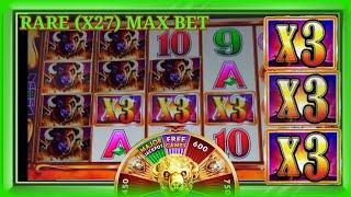 Omg!! Amazing x3 x3 x3 at Max Bet at $450 Buffalo Gold Revolution Slot