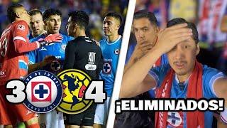 UN ROBO MÁS | CRUZ AZUL VS AMÉRICA REACCIÓN | Cruz Azul 3-4 América | Jesus Nava