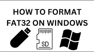 How to format USB / SD Card to FAT32 Format