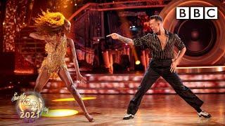 AJ Odudu and Kai Widdrington Jive to Gold Dust by DJ Fresh BBC Strictly 2021