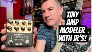 TINY STOMPBOX AMP MODELER w/IR's! NUX AMP ACADEMY