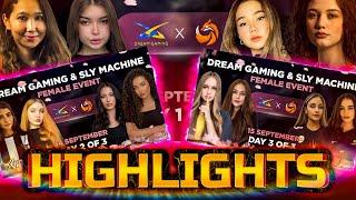 HIGHLIGHTS DREAM GAMING & SLY MACHINE FEMALE EVENT PUBG MOBILE / KALAMBOOR MONTAGE