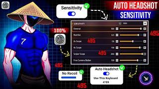 Free Fire Headshot Setting After Ob49 Update 2025Best Sensitivity Settings ️| Sensitivity Setting