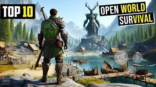 Top 10 High Graphics SURVIVAL Games for Android | 10 Best Survival Games