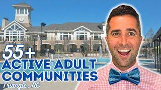 55+ ACTIVE ADULT COMMUNITIES in the Triangle, NC (Raleigh-Durham, NC)