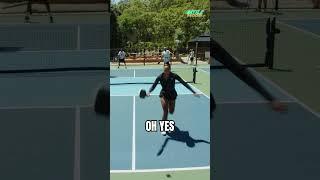 Melli Monaco gets picked on by Nick Young #pickleball