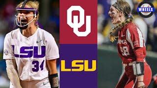 #1 Oklahoma vs #12 LSU Highlights | 2023 College Softball Highlights