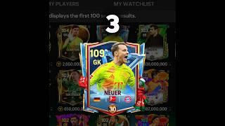 Top 10 GK‼️ #fcmobile