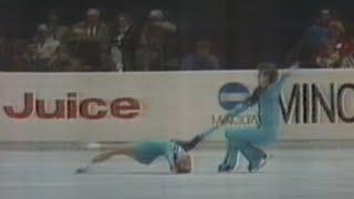 Baess & Thierbach 1983 World Figure Skating | Pairs' free skate  Carla/Etude - by Elton John